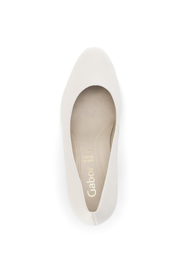 High heels - natural white