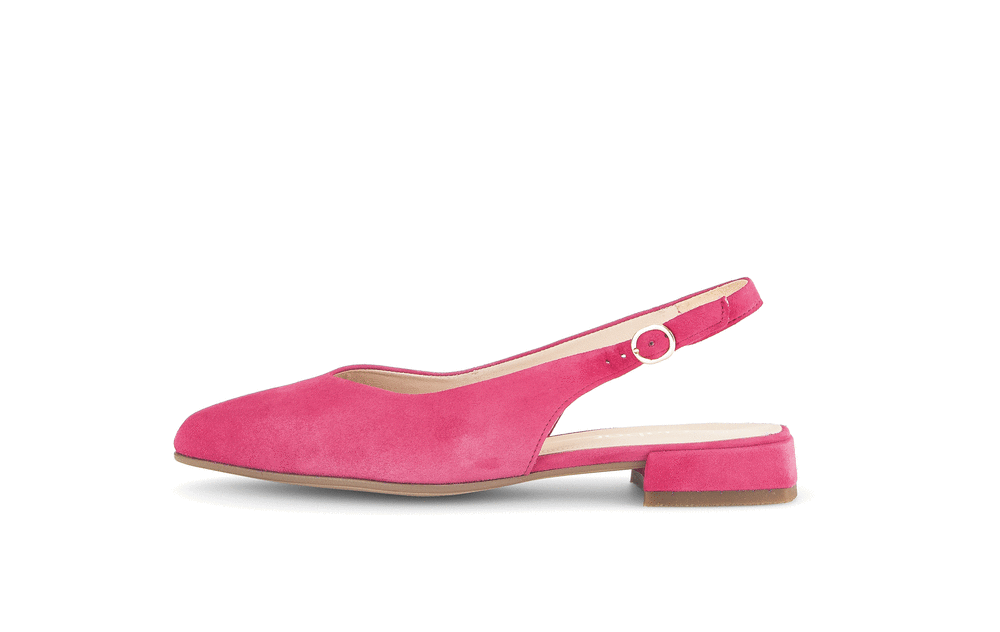 Slingback-avokkaat - pinkki nupukkinahka
