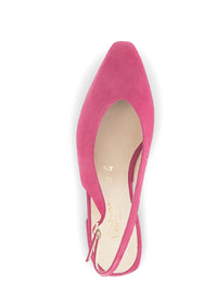 Slingback-avokkaat - pinkki nupukkinahka