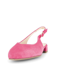 Slingback-avokkaat - pinkki nupukkinahka