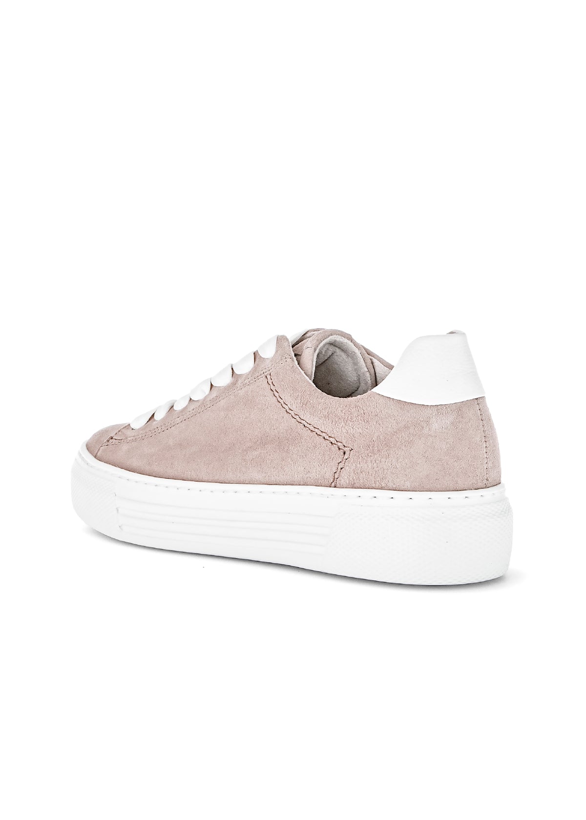 Tennarit paksulla pohjalla - beige nahka