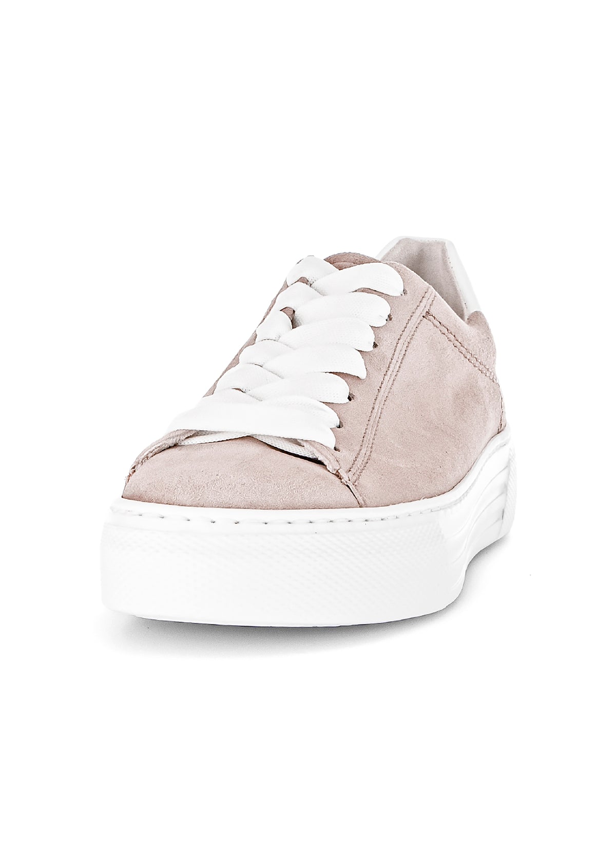 Tennarit paksulla pohjalla - beige nahka