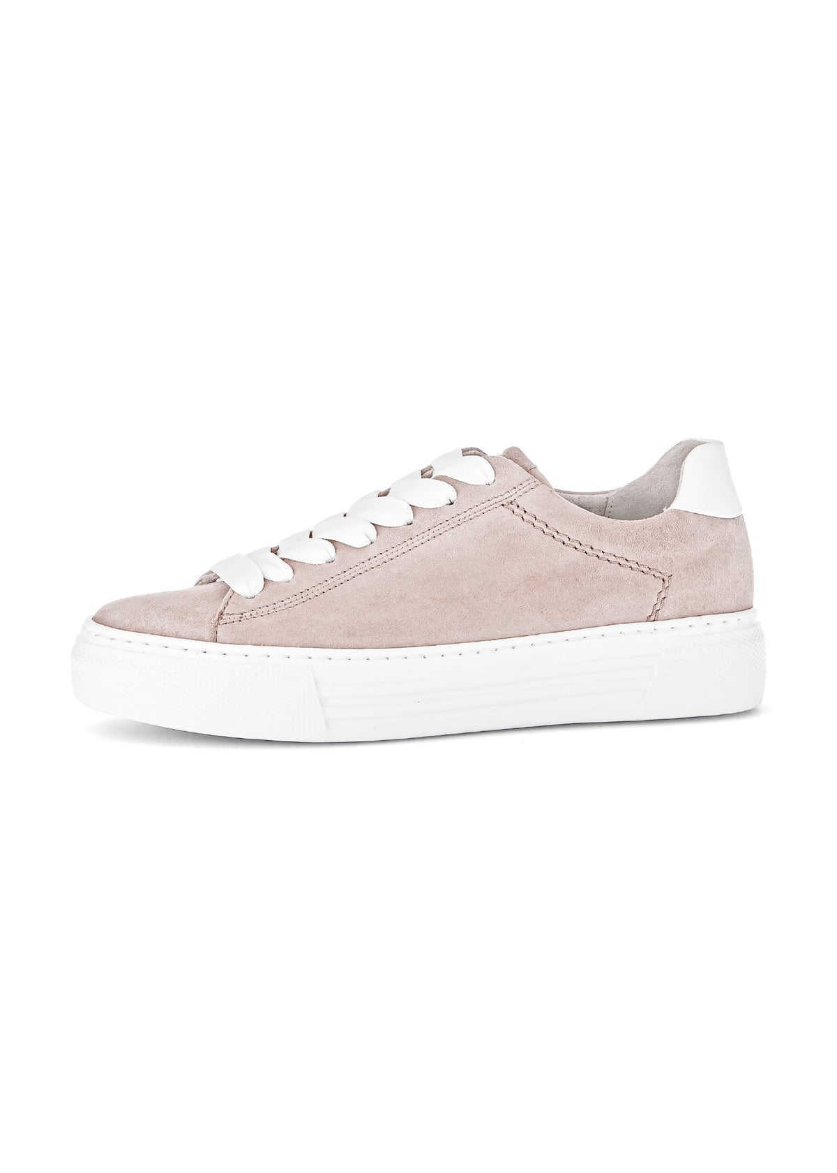 Tennarit paksulla pohjalla - beige nahka