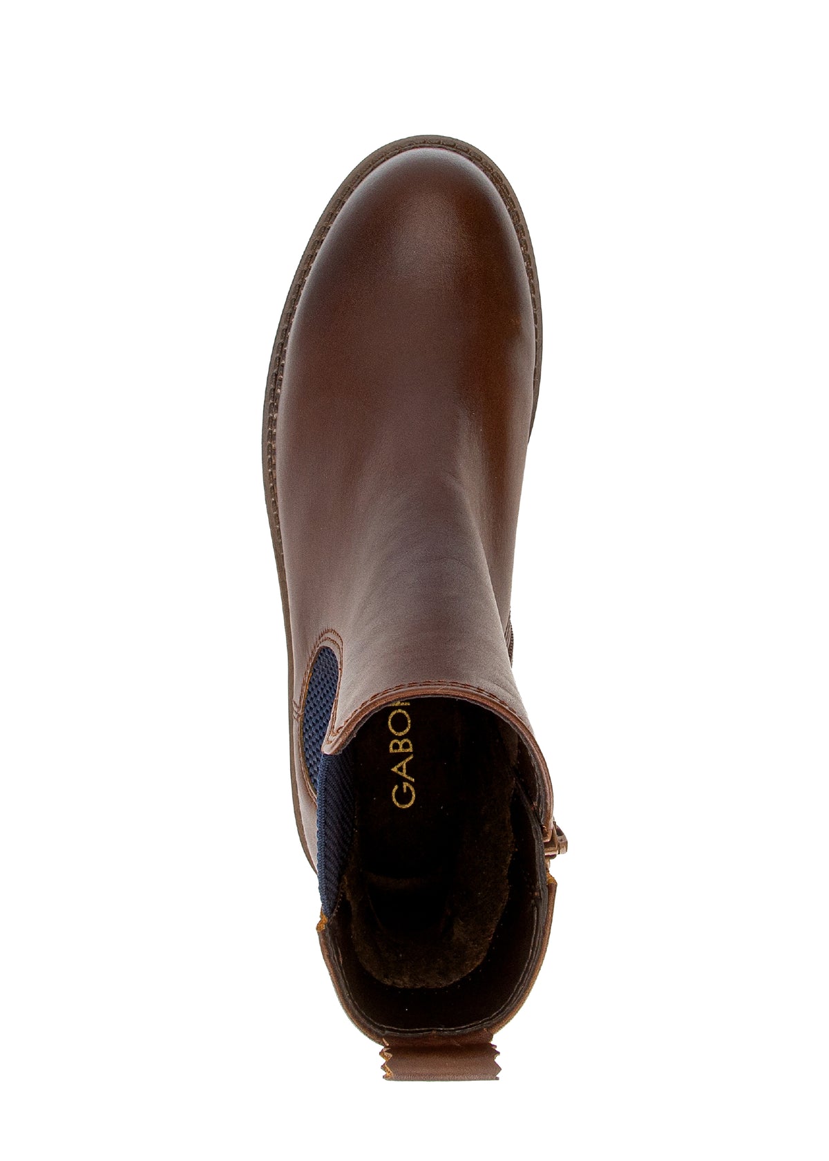 Chelsea-ankelboots – mörkbrunt läder