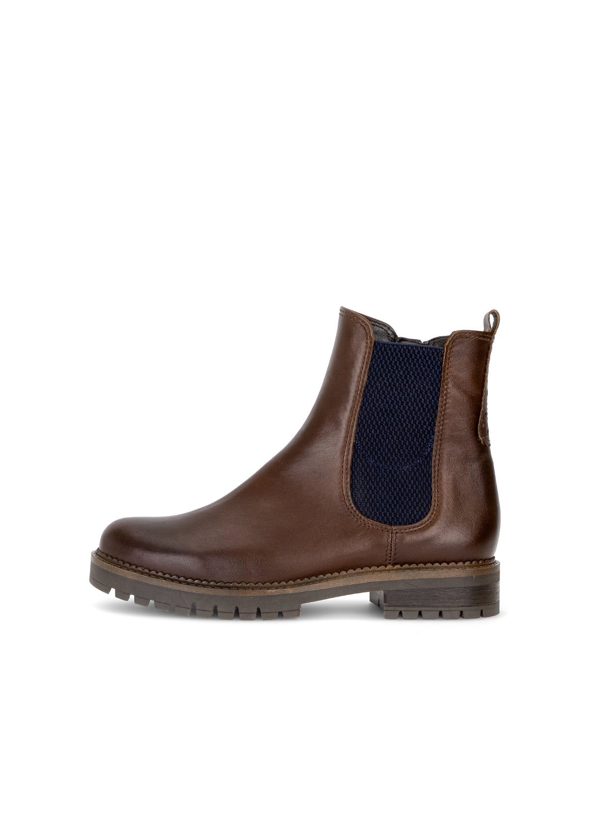 Chelsea-ankelboots – mörkbrunt läder