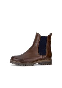 Chelsea-ankelboots – mörkbrunt läder