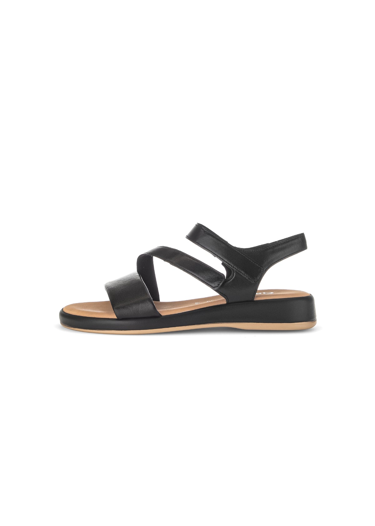 Sandals - black leather straps
