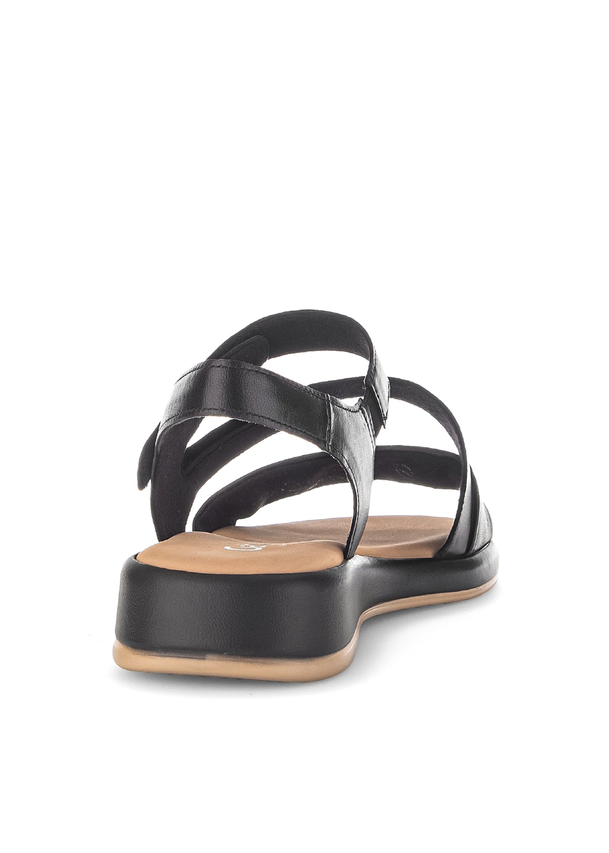 Sandals - black leather straps