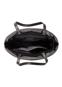 Women's shoulder bag - Alexi, black shopper