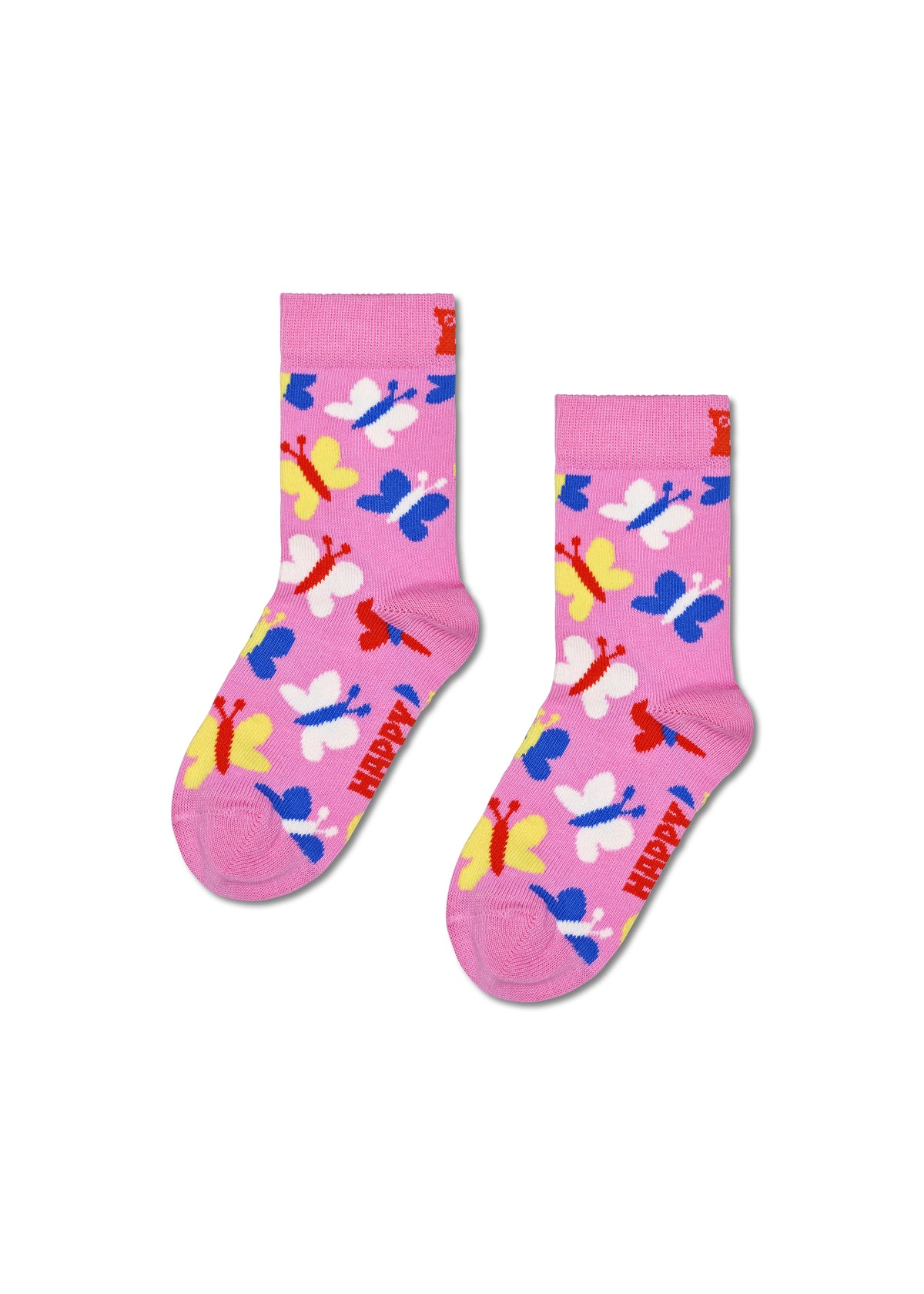 Lasten sukat - Butterfly Pink