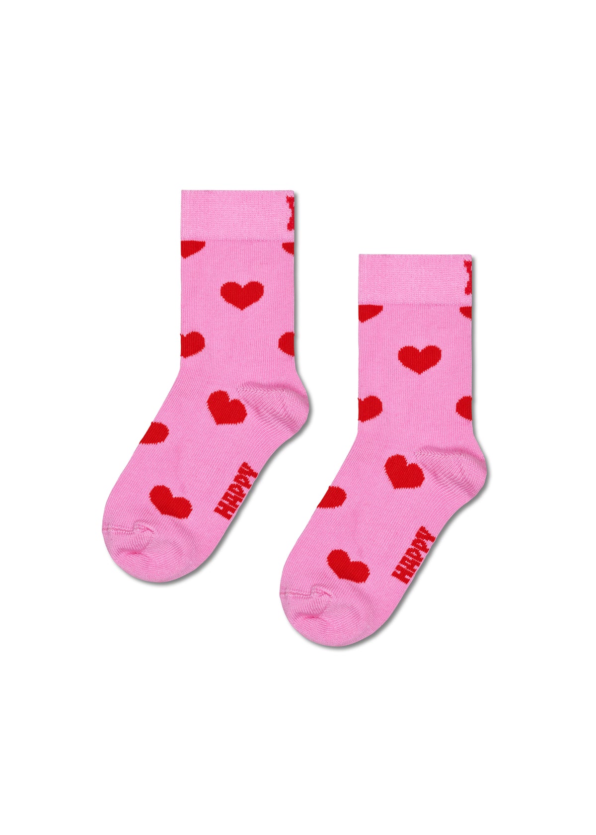 Lasten sukat - Heart Pink