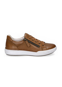 Walking shoes - brown leather, Claire 03