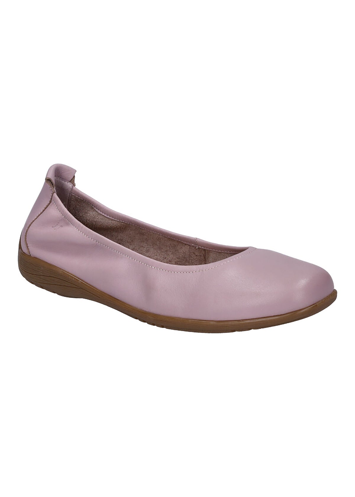 Ballerinaskor - violett läder, Fenja 01