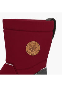Children's winter boots - Hanki, burgundy