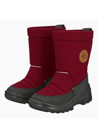Children's winter boots - Hanki, burgundy