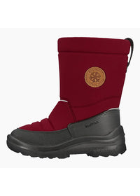 Children's winter boots - Hanki, burgundy