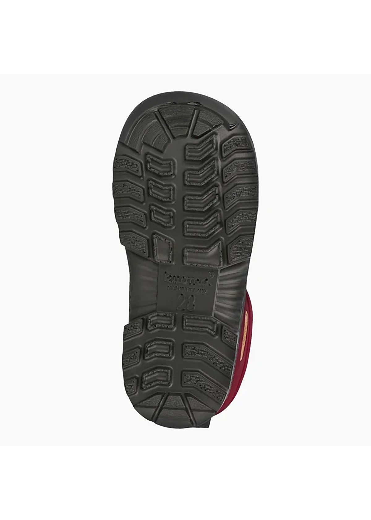Children's winter boots - Hanki, burgundy