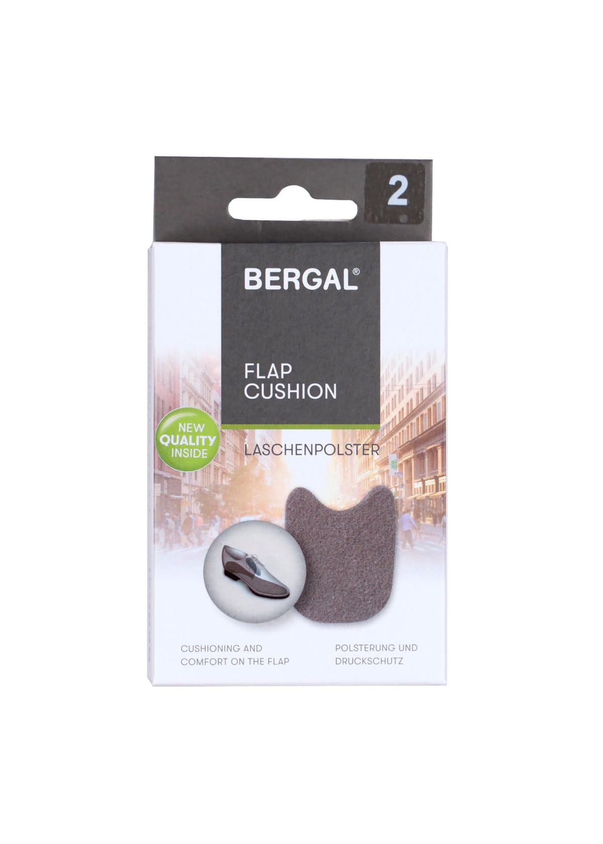 Bergal Flap Cushion - skumgummidyna under skosnörningen