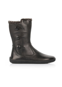 Barefoot shoes - Miram boots, black leather