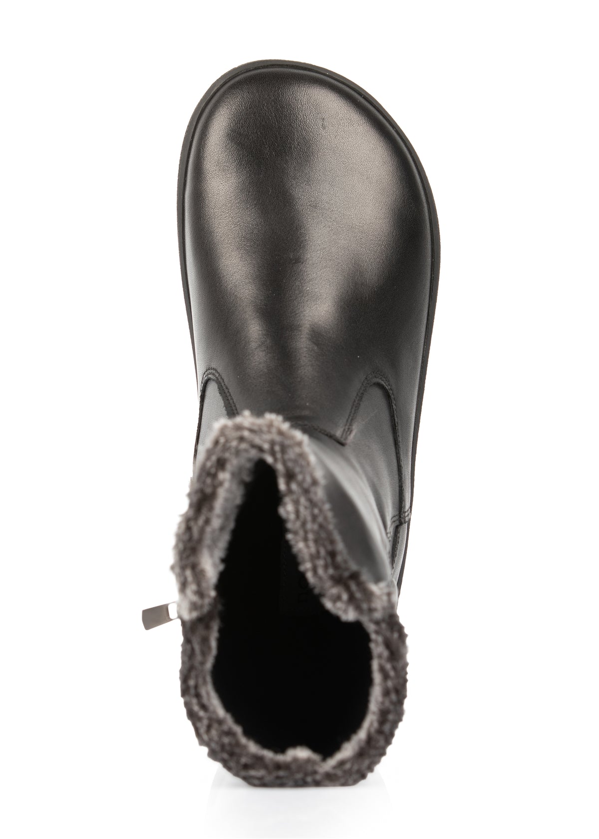 Barefoot shoes - Miram boots, black leather