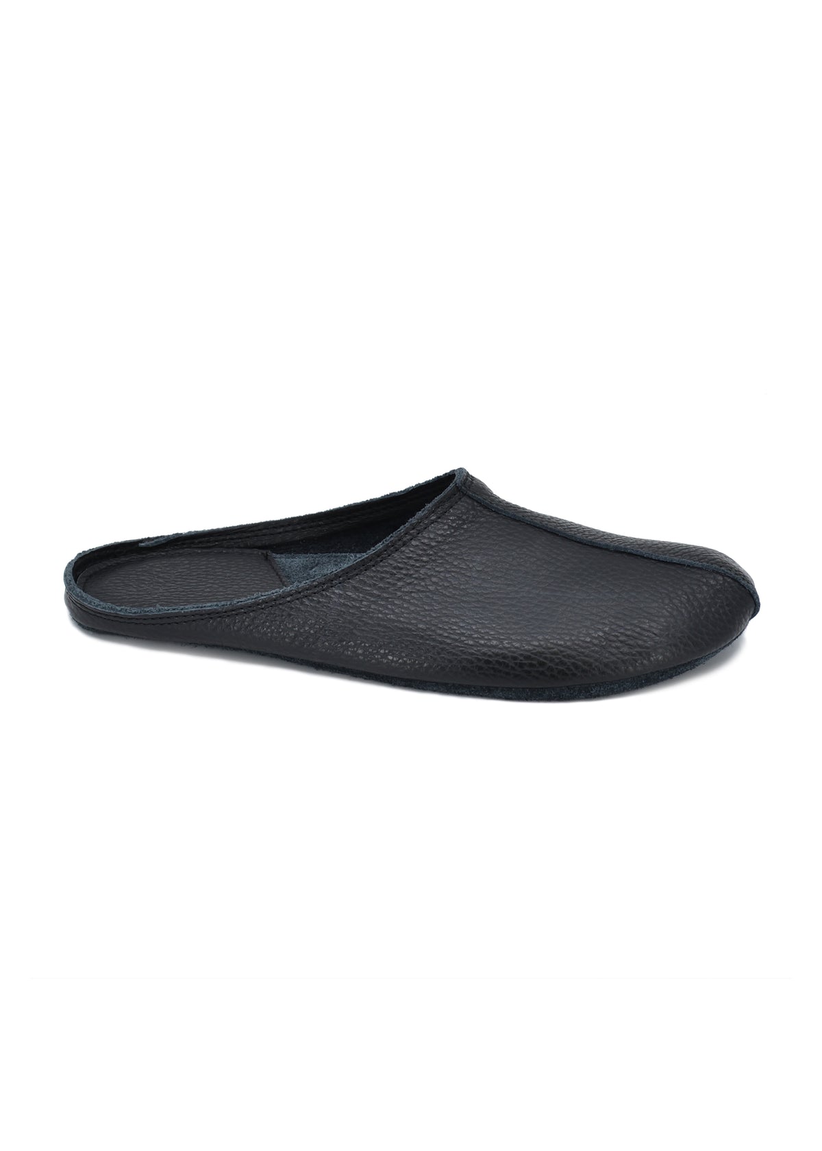 Sulbi slippers - black leather