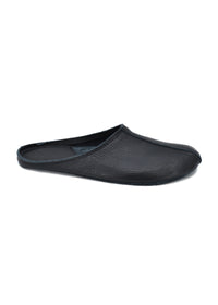 Sulbi slippers - black leather