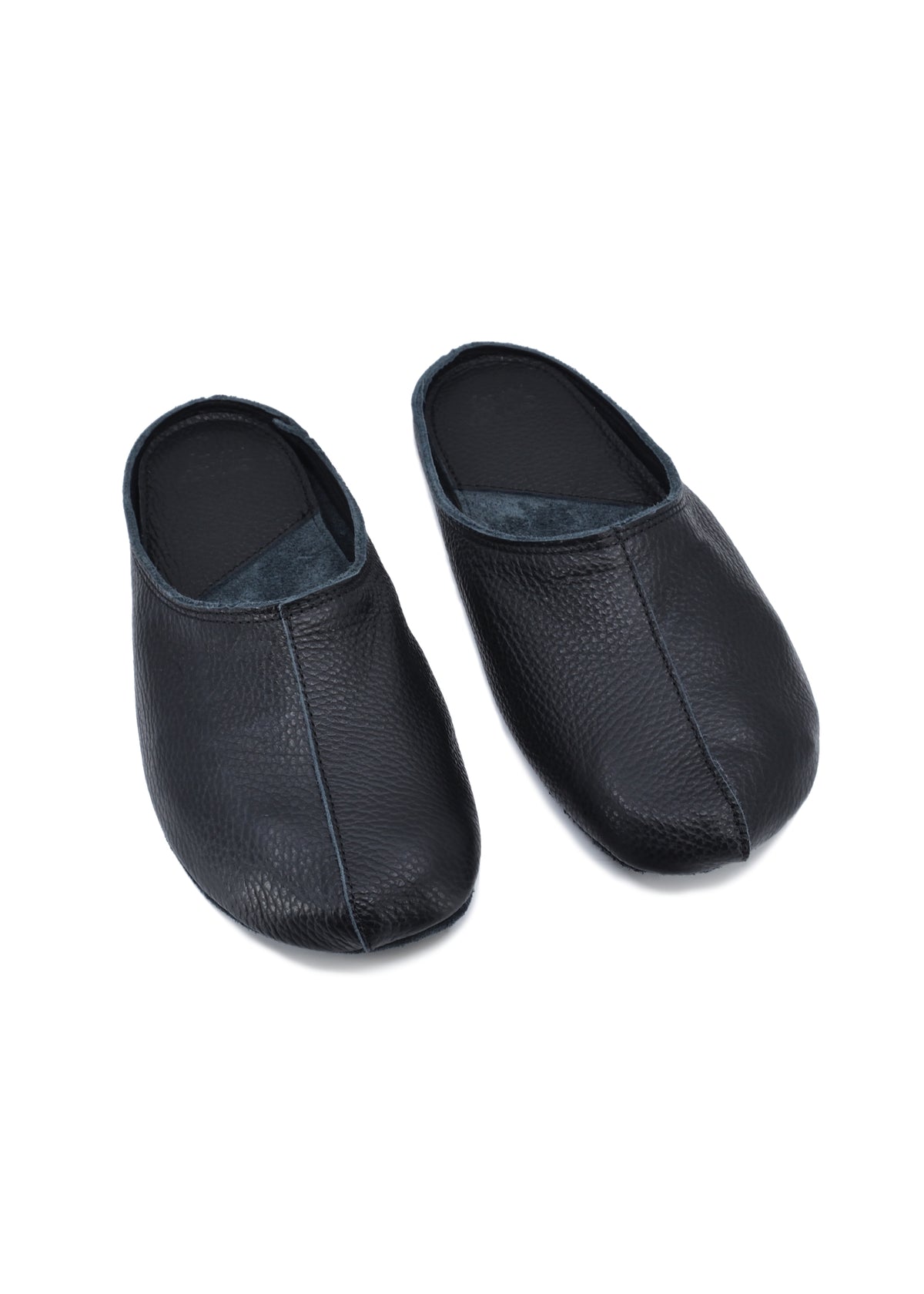 Sulbi slippers - black leather