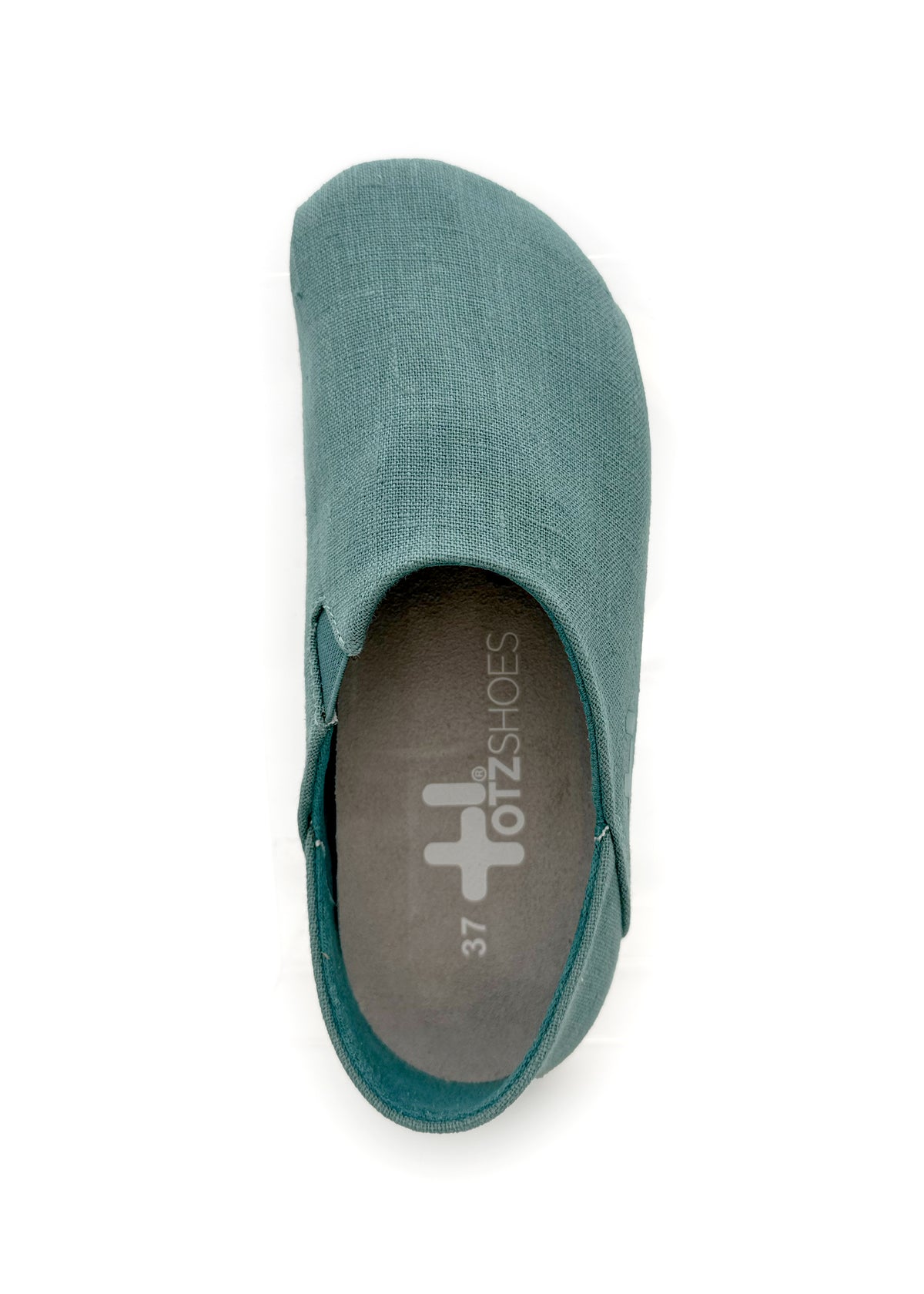 OTZ-kengät - turkoosi pellavakangas, Maui Blue