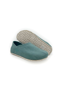 OTZ-kengät - turkoosi pellavakangas, Maui Blue