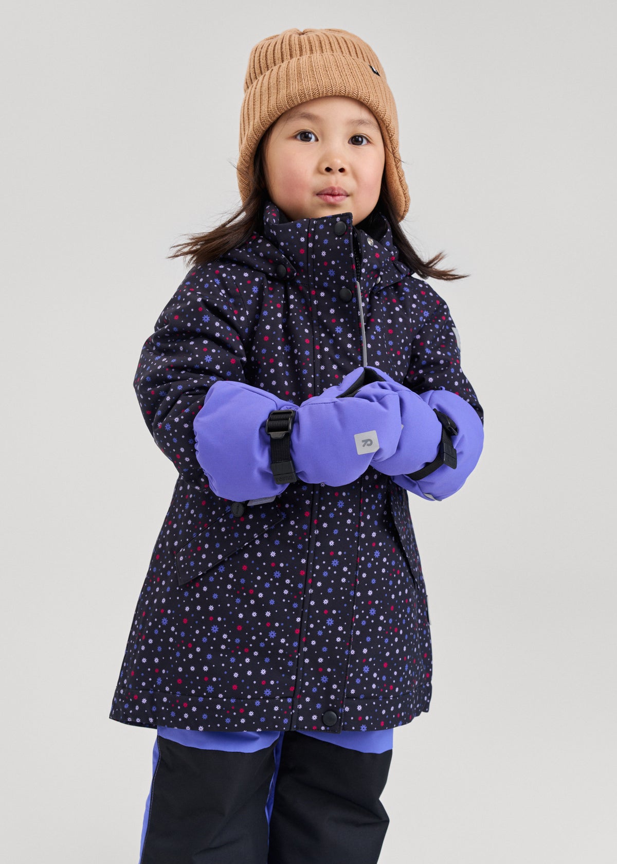 Children's waterproof winter mittens - ReimaTec Grip - various colors