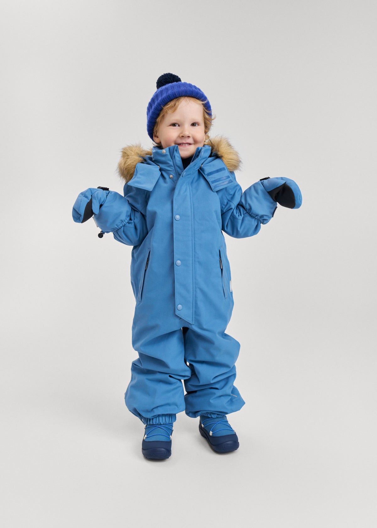 Children's waterproof winter mittens - ReimaTec Grip - various colors