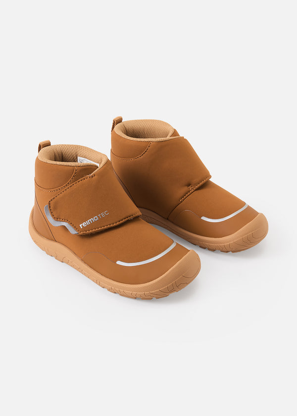 Varrelliset paljasjalkakengät - välikausikengät, ReimaTec Hyppii, Cinnamon Brown