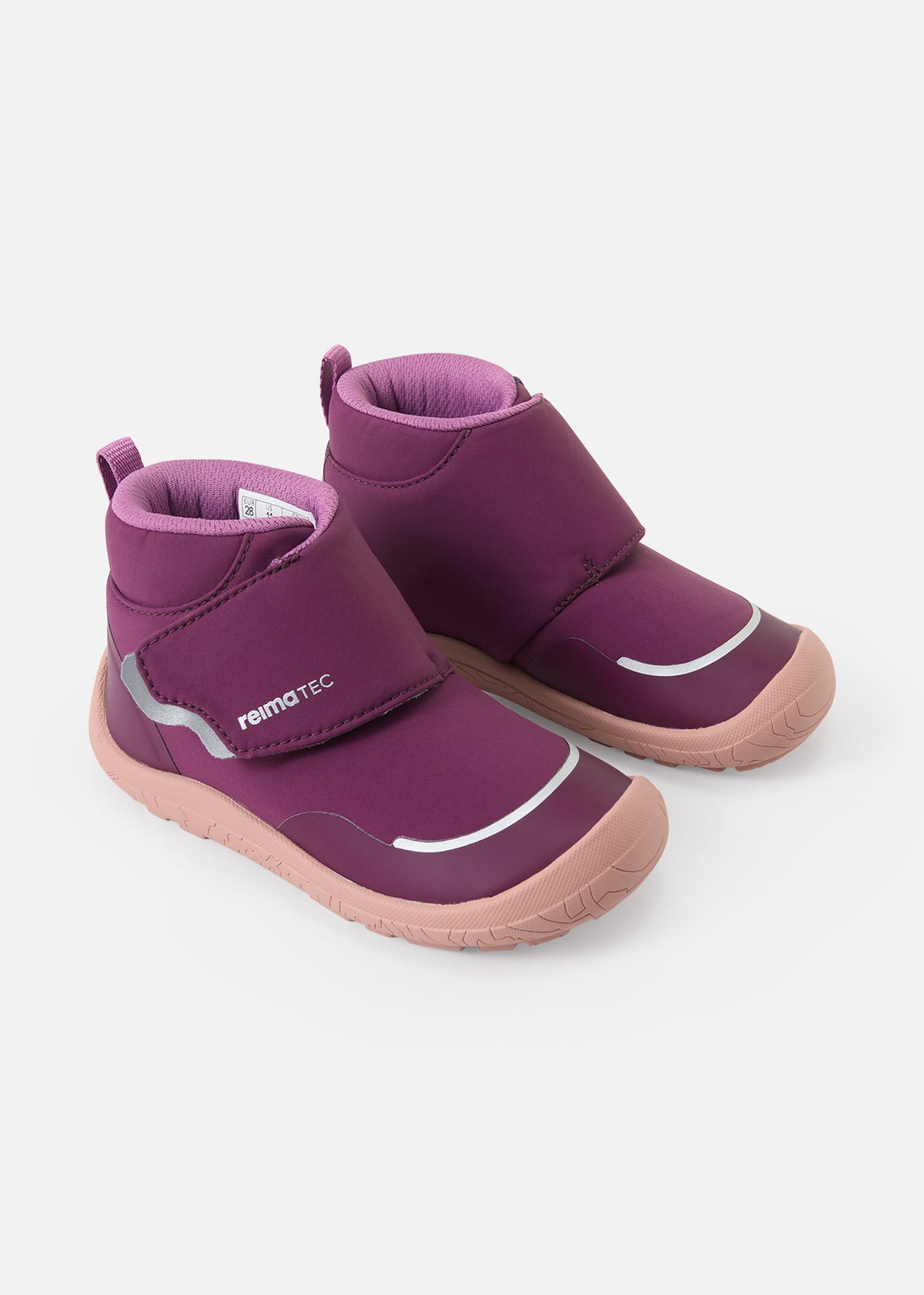 Höga barfotaskor – övergångsskor, ReimaTec Hyppii, Deep Purple