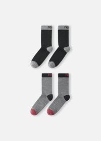 Children’s socks – pairs, merino wool blend, 2 pairs