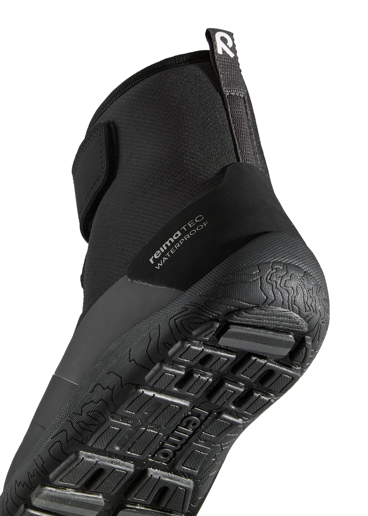 Children's barefoot shoes - winter boots, ReimaTec Talvella Kids, Black