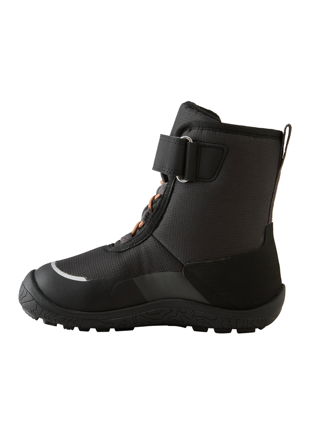 Children's barefoot shoes - winter boots, ReimaTec Talvella Kids, Black