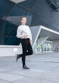 Nilkkurit - musta nahka, tennarityylinen pohja, Remonte-TEX