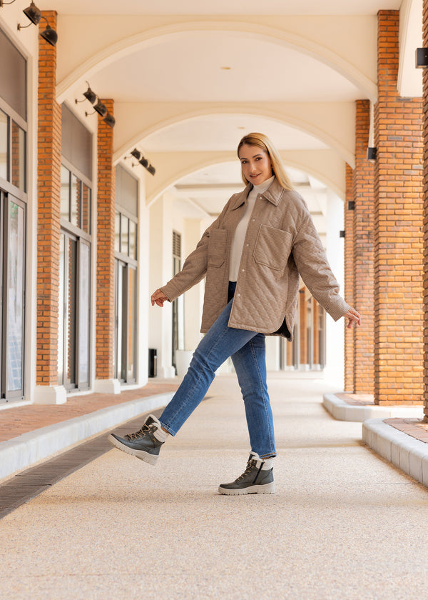 Winter shoes - gray, Remonte-TEX