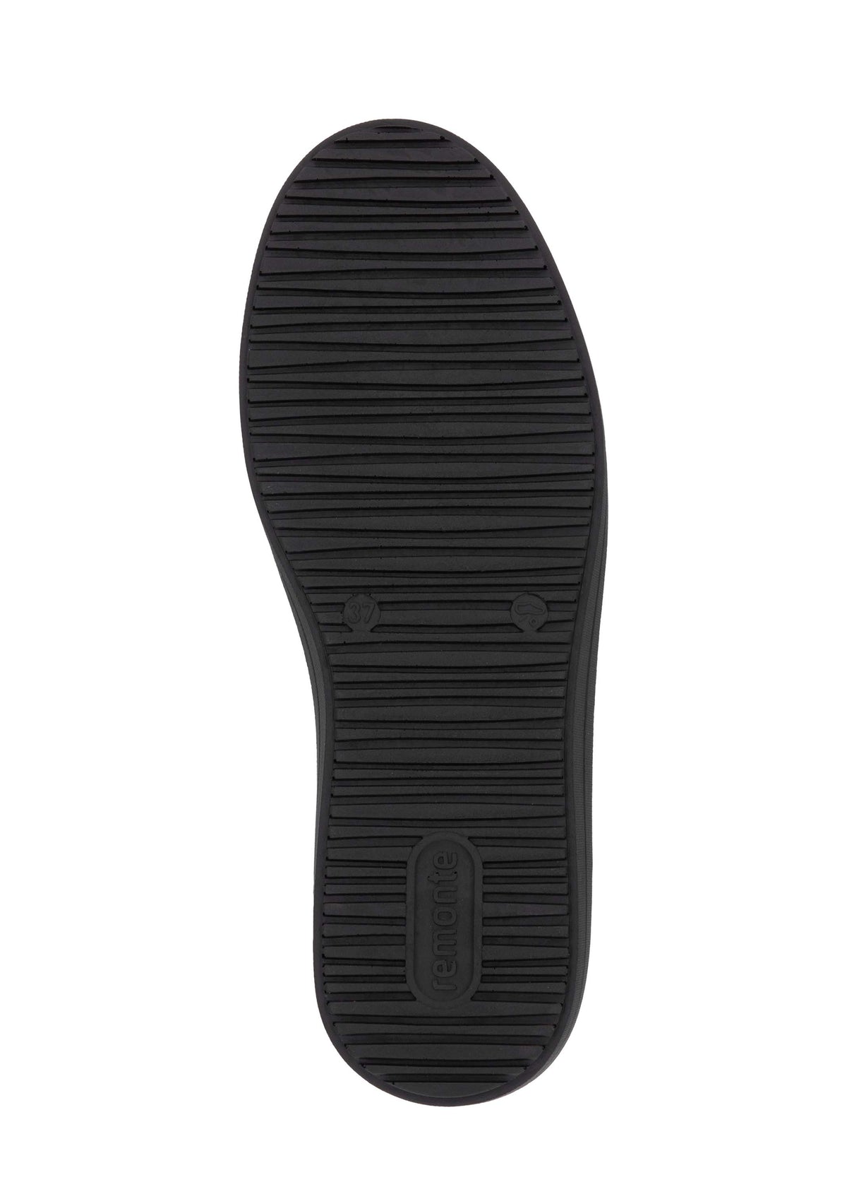 Sneakers with thick soles - black patent leather, silver-colored lace decorations
