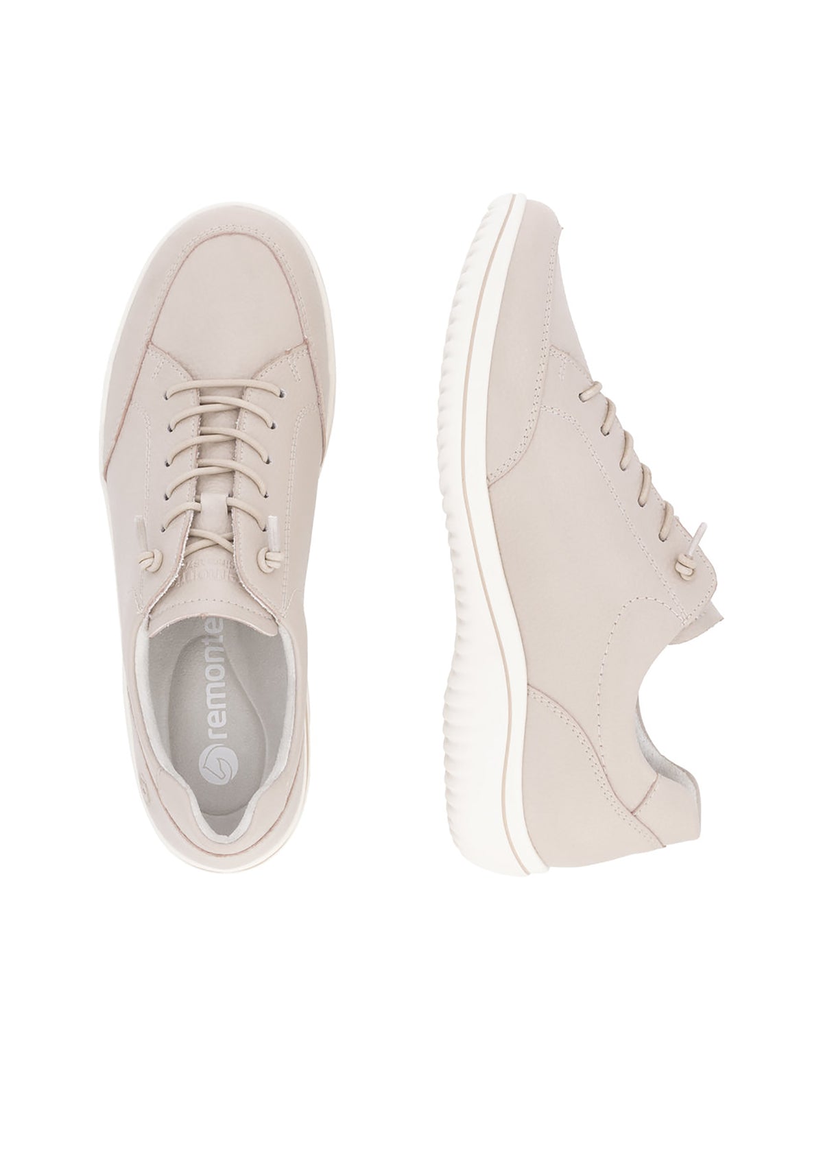 Walking shoes - light pinkish leather
