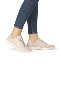 Walking shoes - light pinkish leather