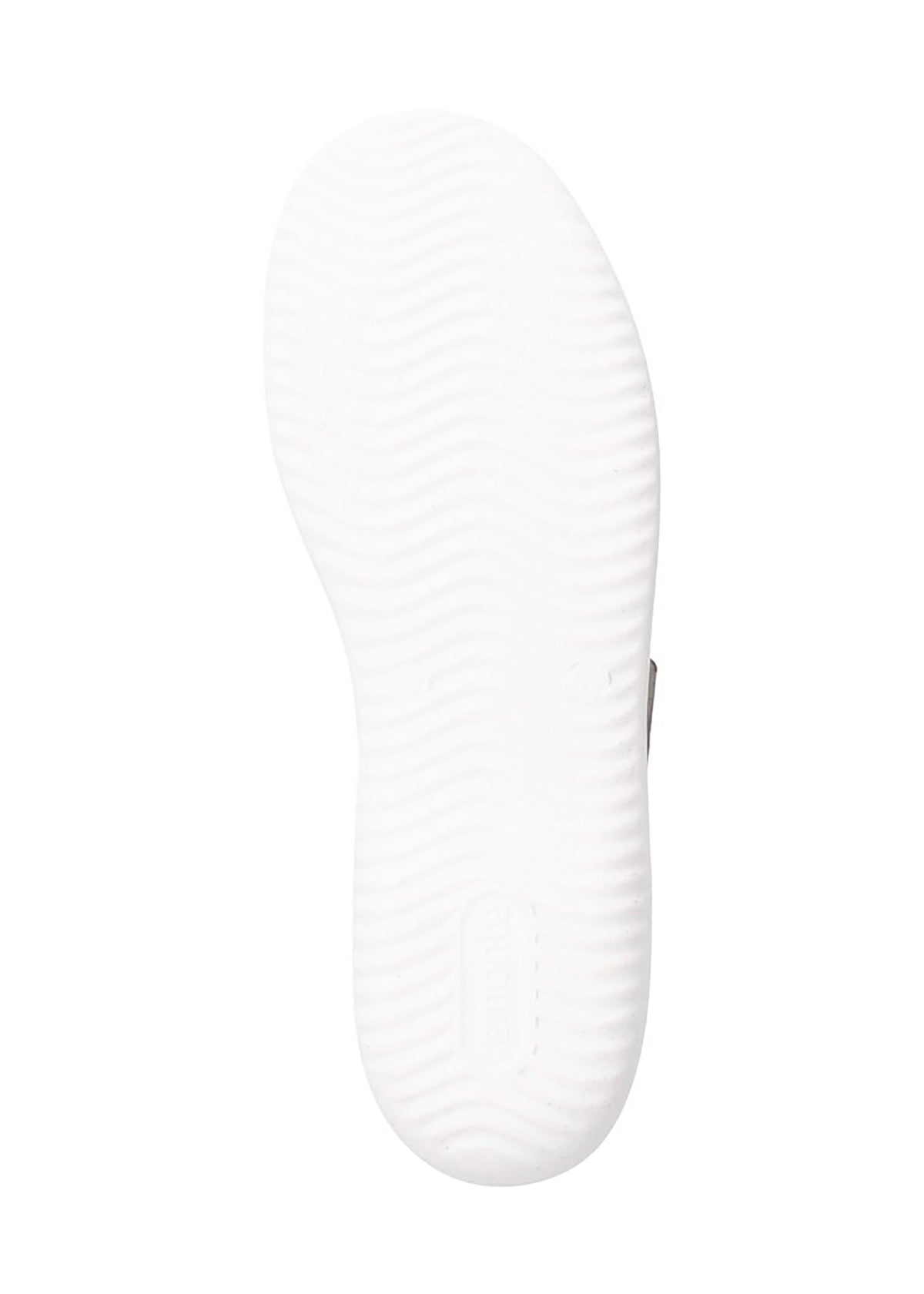 Walking shoes - perforated white leather