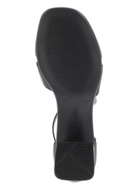 Block-heeled sandals - black