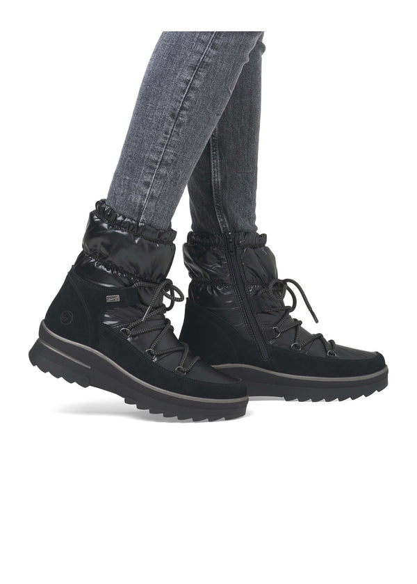Winter boots with friction sole - black lining, Remonte-TEX