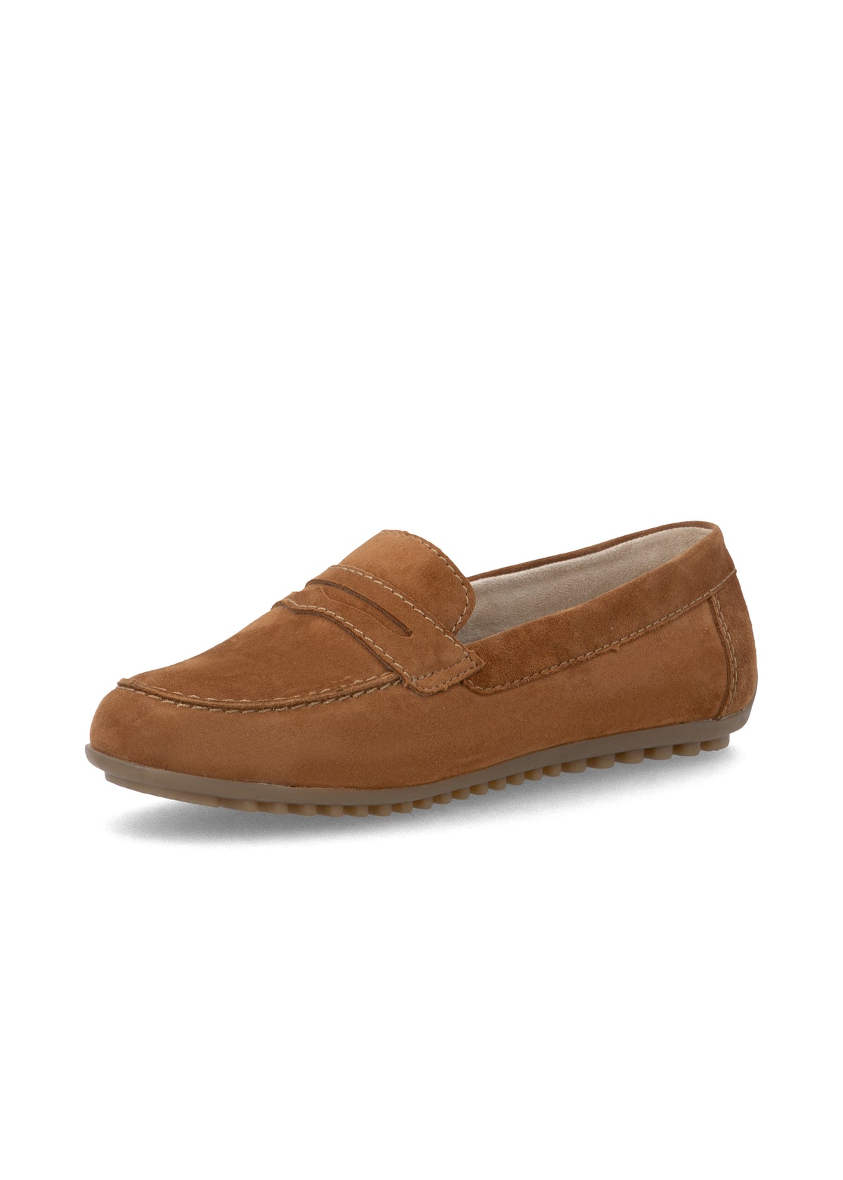 Loafers - brunt mockaläder