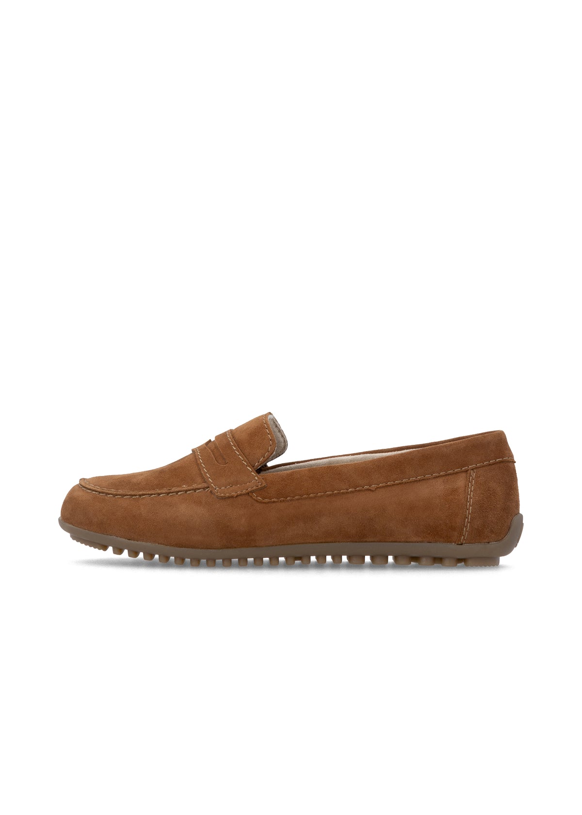 Loafers - brunt mockaläder