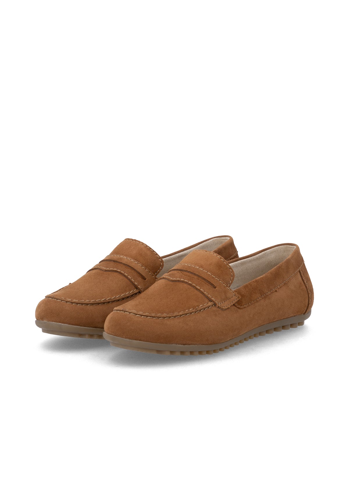 Loafers - brunt mockaläder