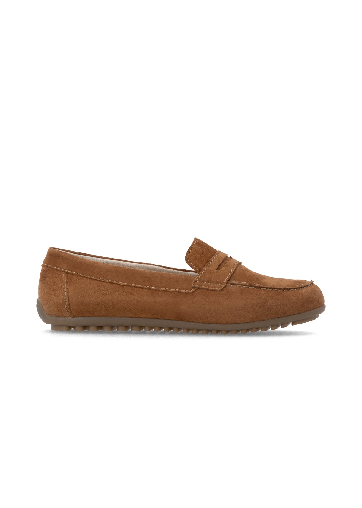 Loafers - brunt mockaläder