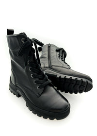 Ankle boots - black leather