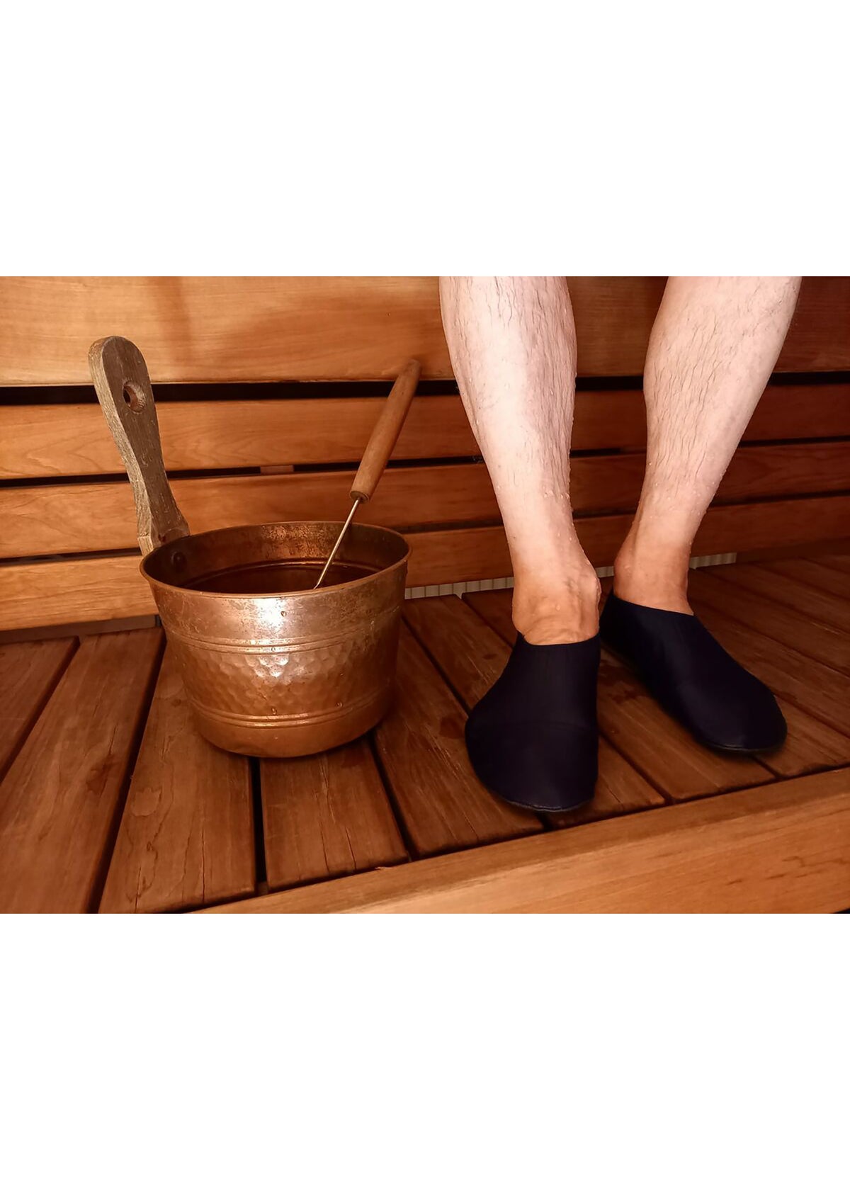 Adult slippers - Black, black